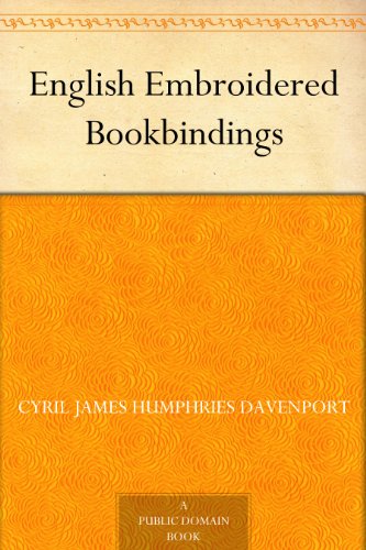English Embroidered Bookbindings